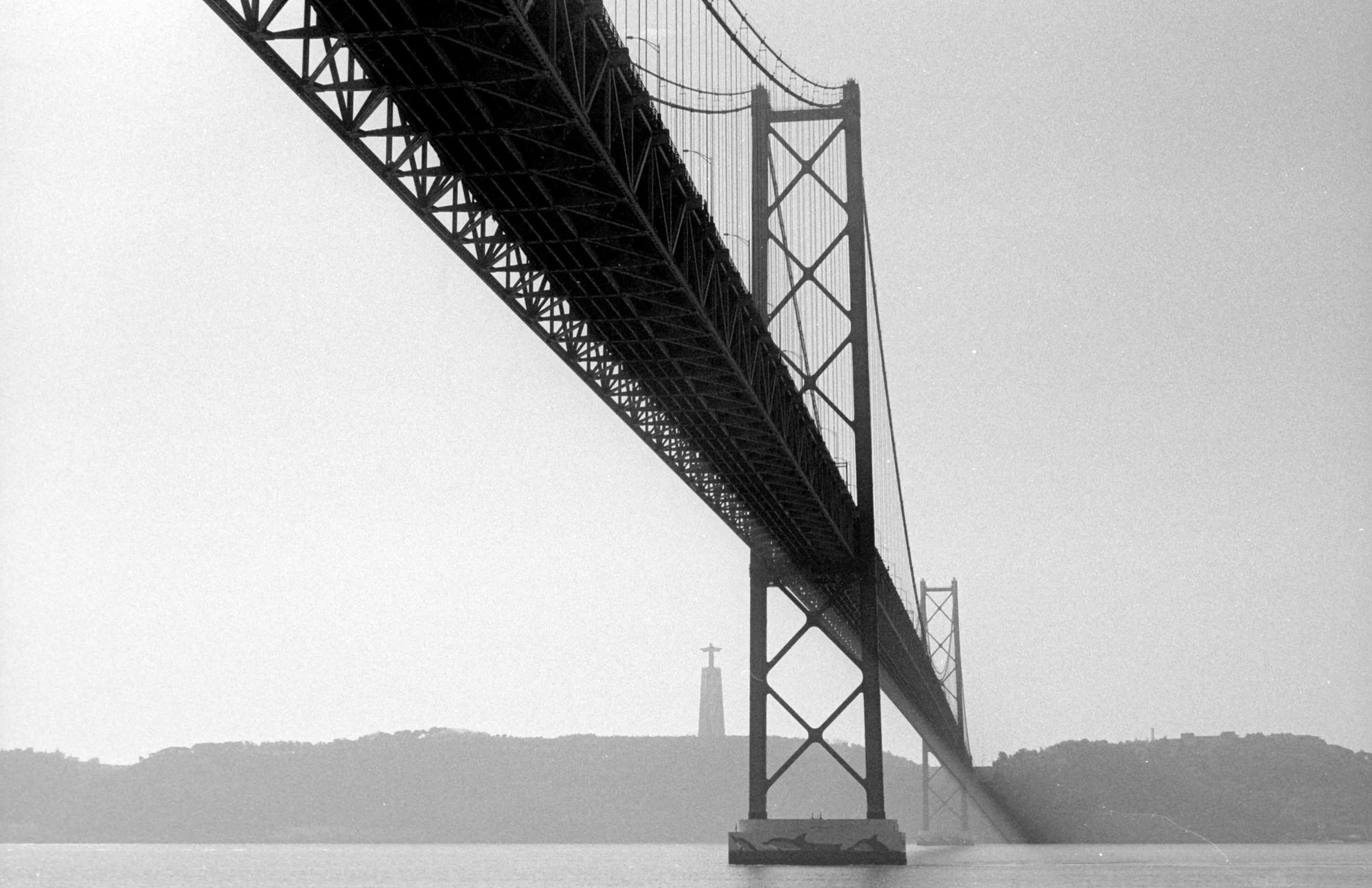 About Us - An image of Lisbon's 25 de Abril Bridge